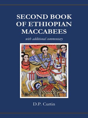 cover image of Second Book of Ethiopian Maccabees